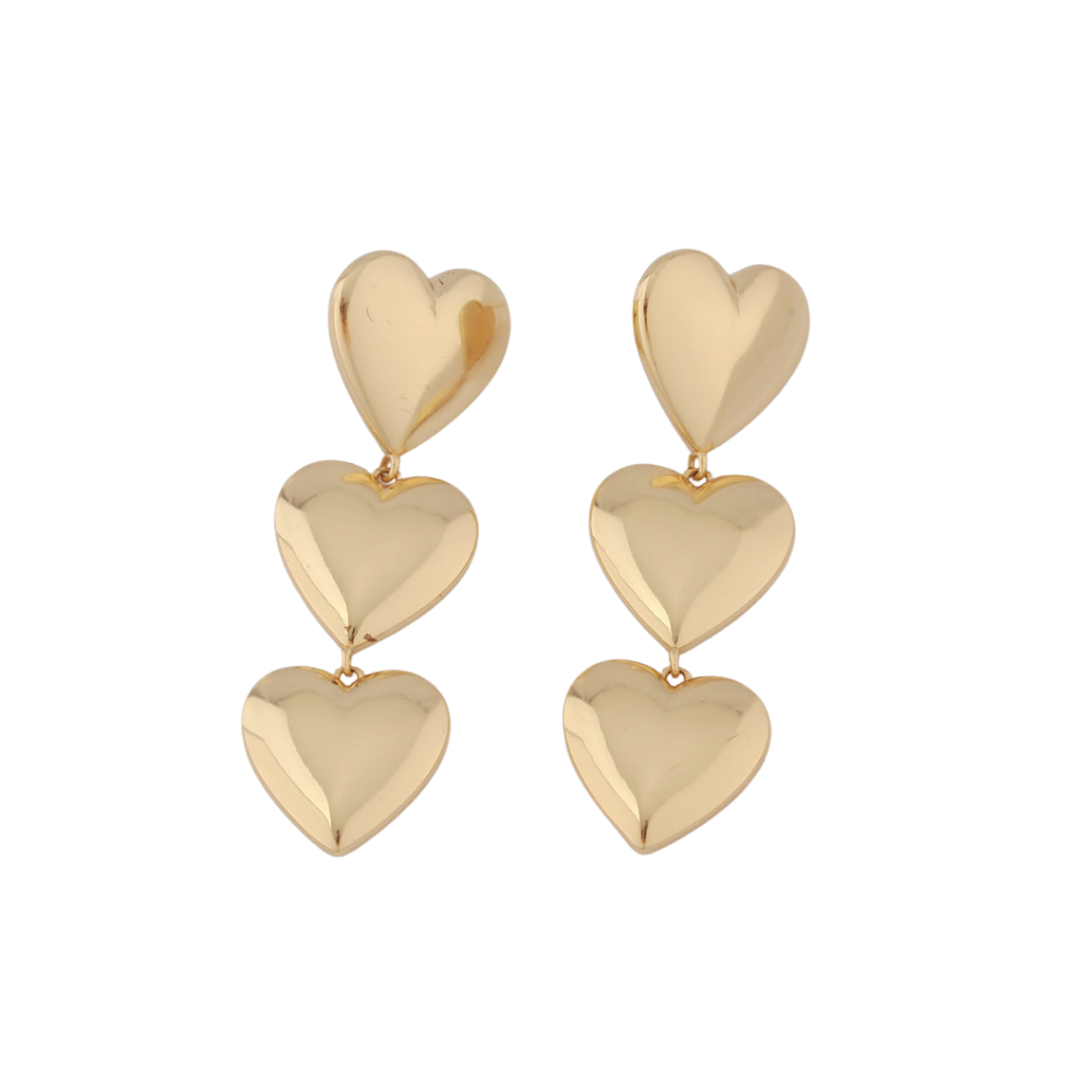 Dripping Hearts Earrings