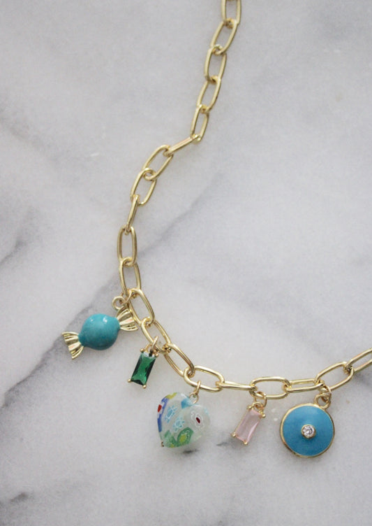 Sicily Charm Necklace