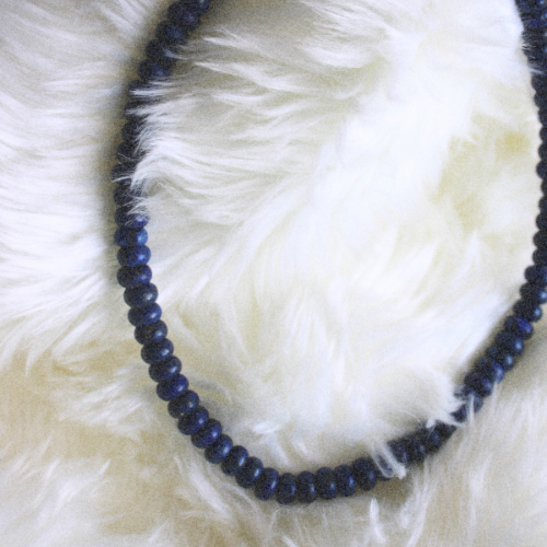 Lapis Beaded Necklace