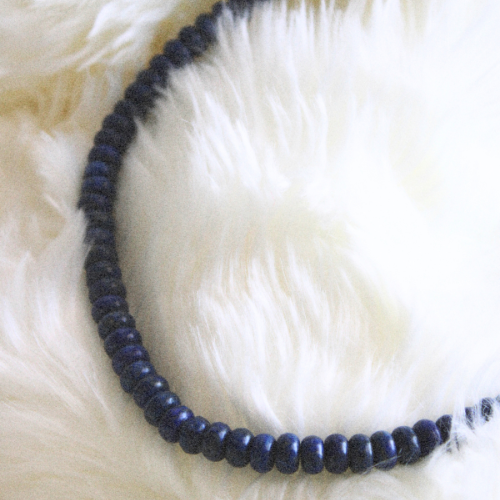 Lapis Beaded Necklace