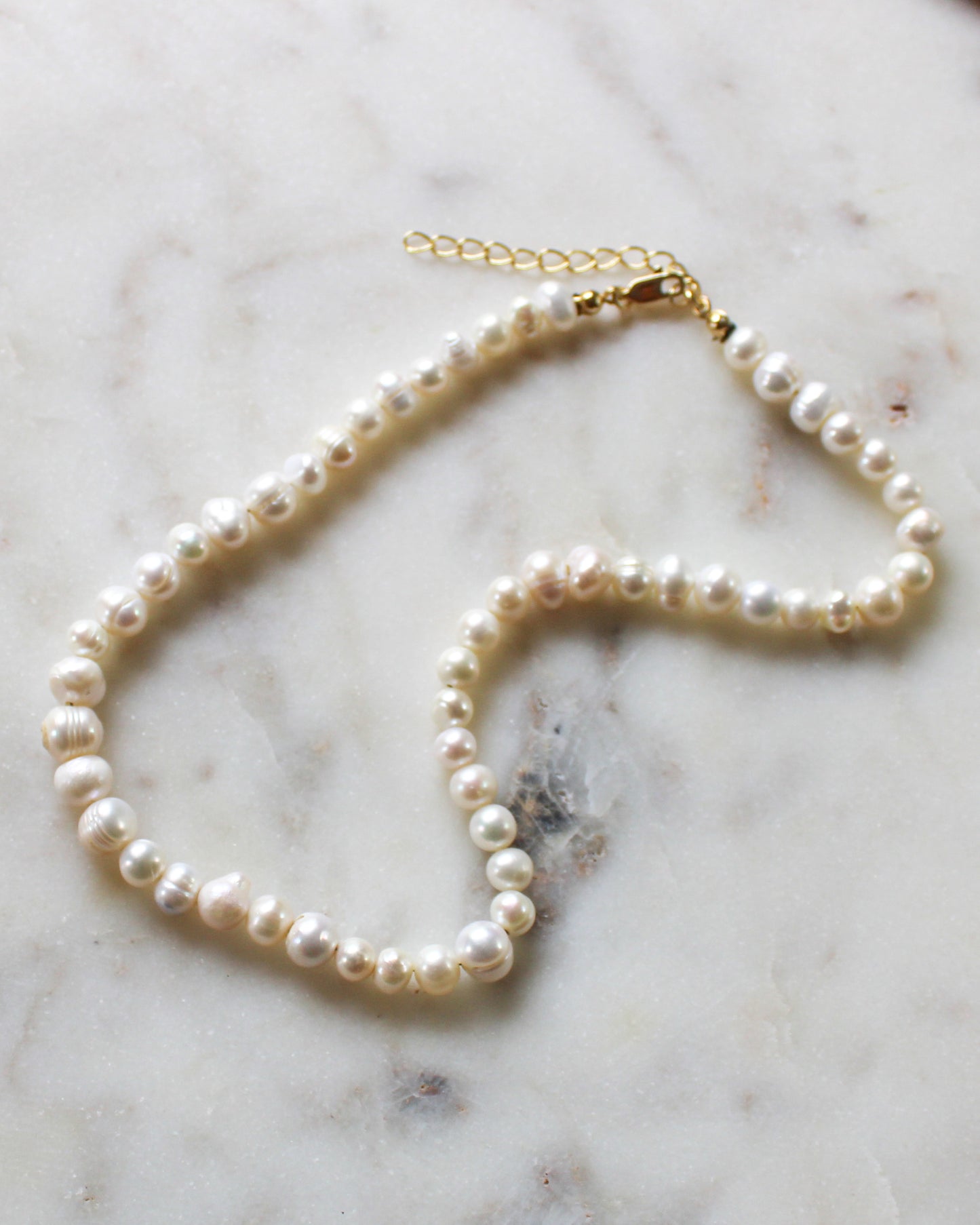 Pearl Beaded Necklace