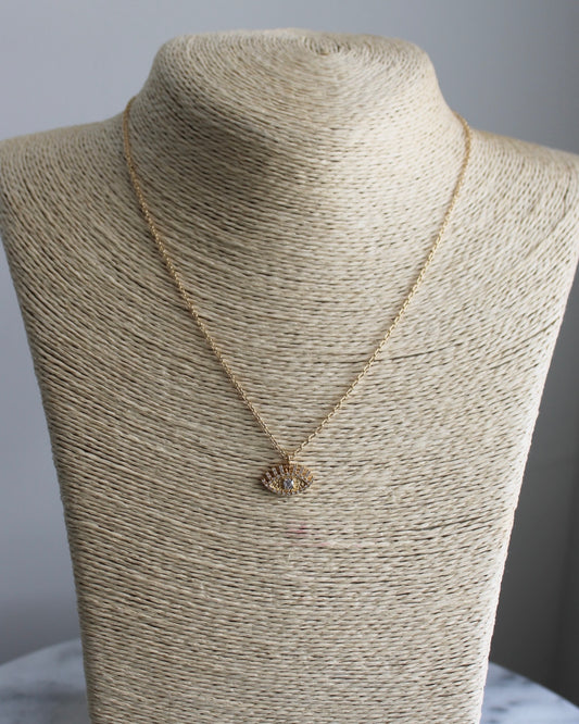 Diamond Eye Necklace