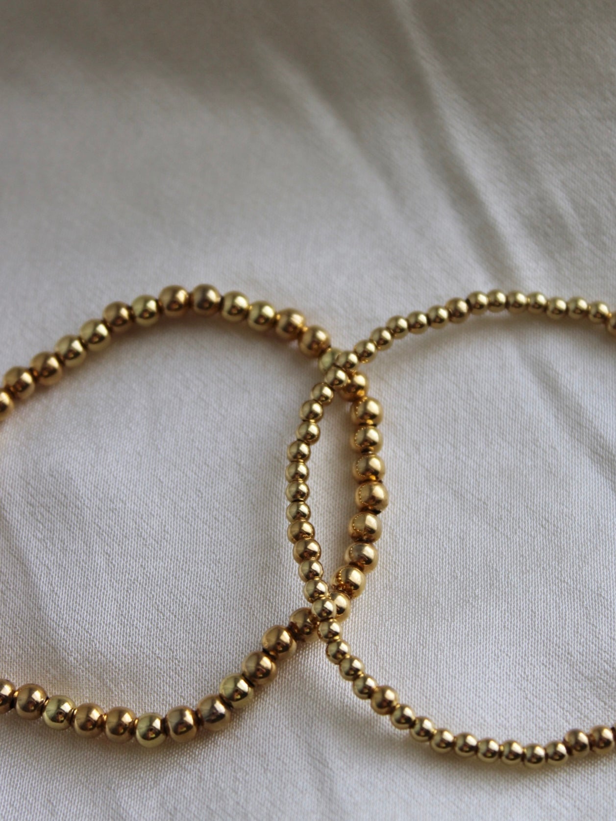 Gold Beaded Bracelet